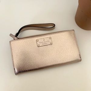 Rose Gold Kate Spade Wallet